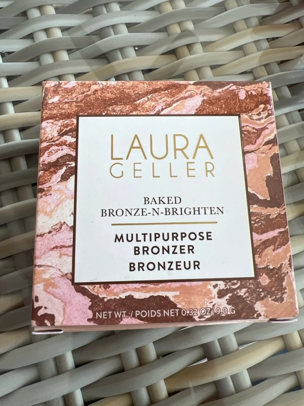 New in box Laura Geller Baked Bronze Brighten Multipurpose Bronzer Blush Medium